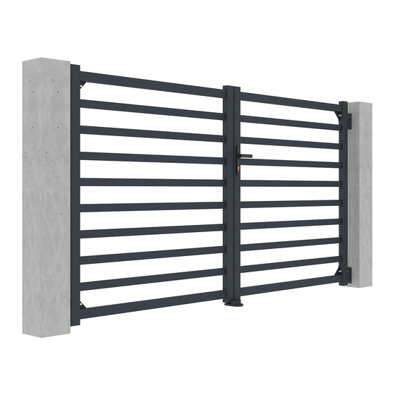 User Manuals: Casanoov ANTELAO 300B160 Swing Gate Pack