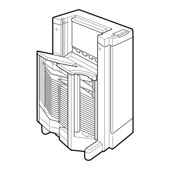 Sharp SF-S55N Staples Cartridge Manuals