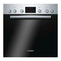 Bosch HEA63B0 0 Series Instruction Manual