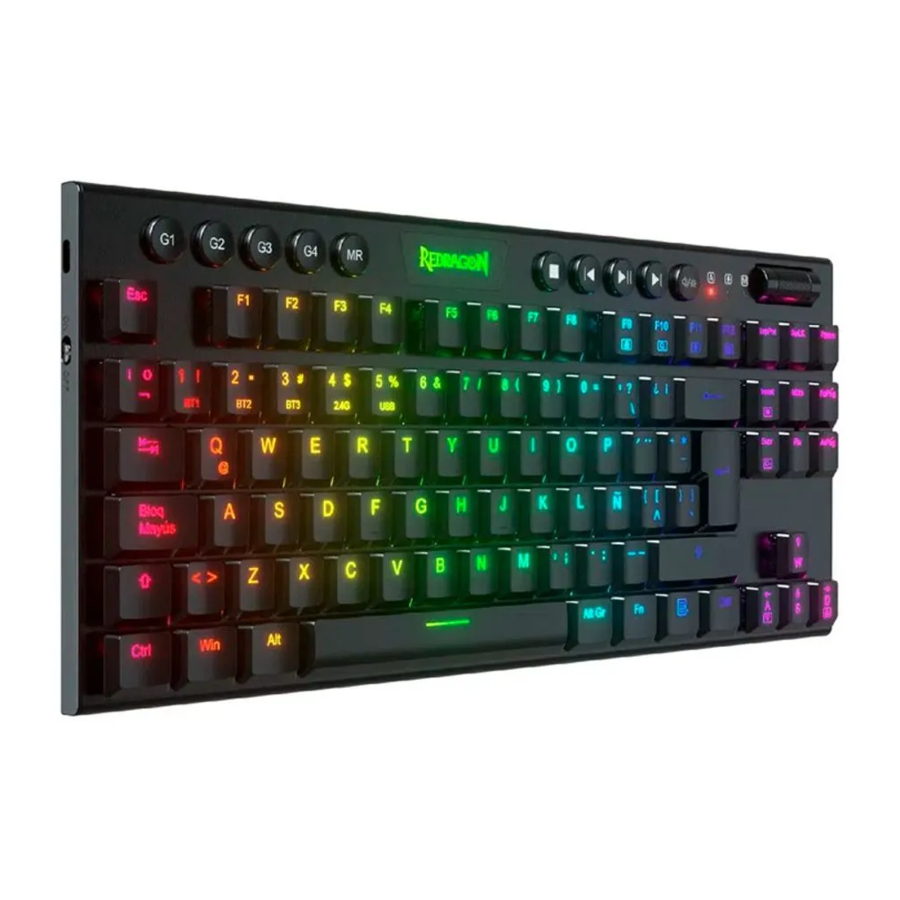 Redragon K622 Horus TKL RGB - Wired Mechanical Keyboard Manual