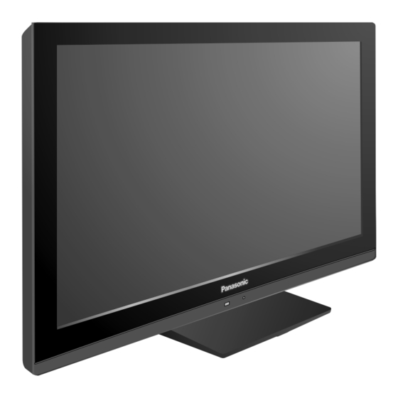 Panasonic TC-L42U12 - 42" LCD TV Manual De Instrucciones
