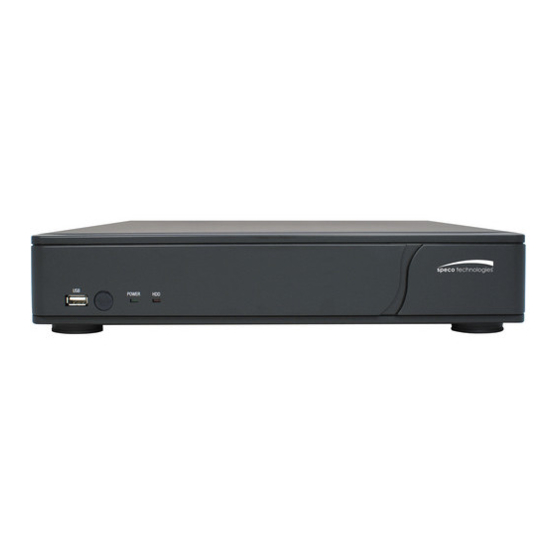 Speco D4RS User Manual