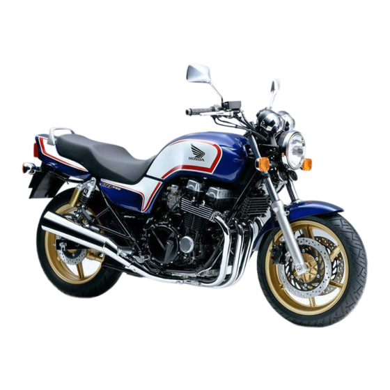 Honda CB750F2 Owner's Manual