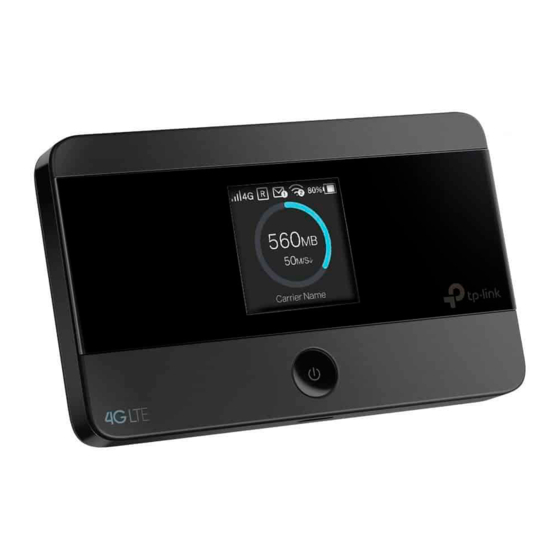 TP-Link M7350 Quick Installation Manual