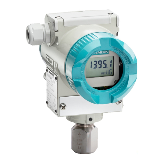 Siemens 7MF4133 Installation Manual