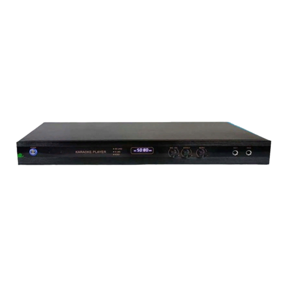 SINGTRONIC KTV-9000UHD User Manual