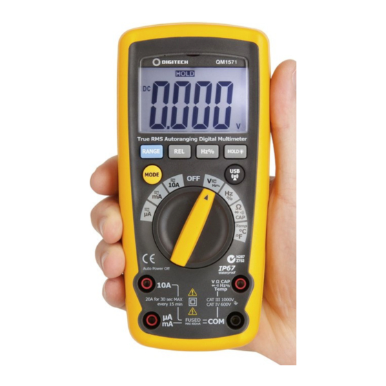 protech QM1571 User Manual