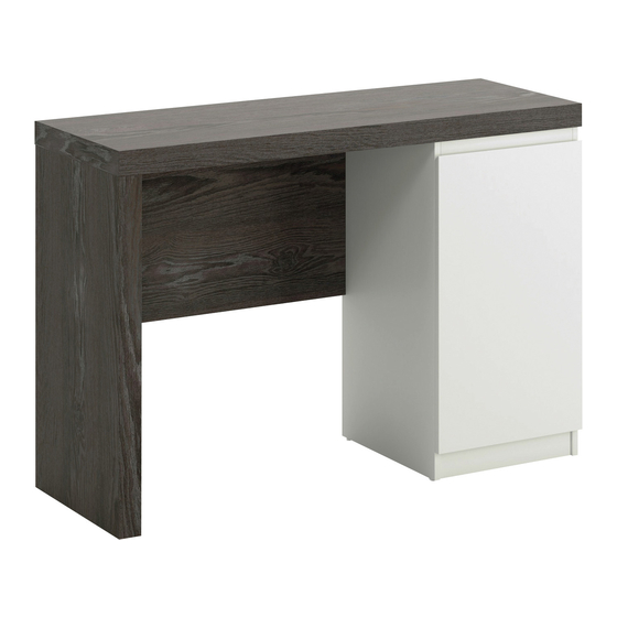 Teknik Hudson Chunky Desk 5425833 Manual