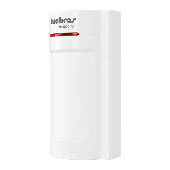 User Manuals: Intelbras IVP 3000 PET Motion Sensor