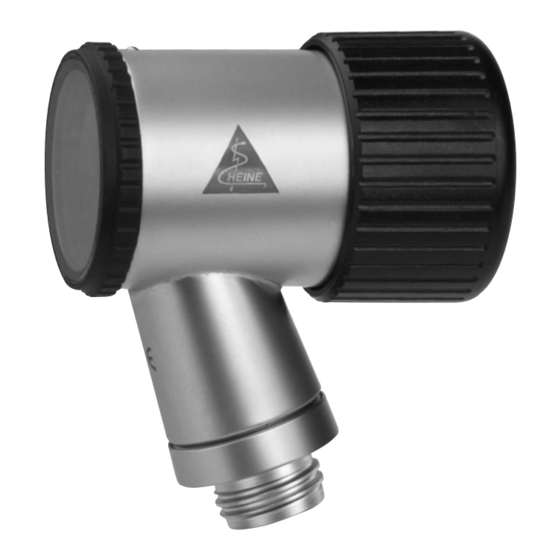 HEINE OPTOTECHNIK mini 3000 Instructions For Use