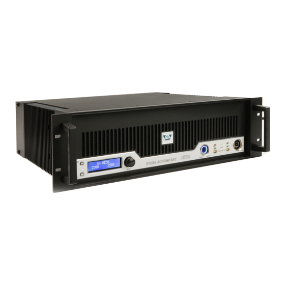 Stage Accompany High-End Series User Manual
