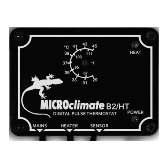 MICROclimate International B2/HT User Manual