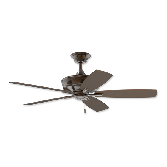 Craftmade Sloan SLN52 Installation Manual
