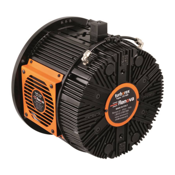 Renova Turborex TX 180 Operating Instructions Manual