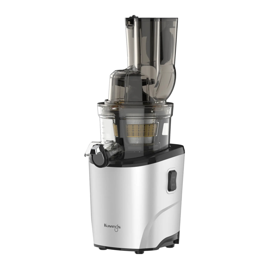 Kuvings REVO830 Manual