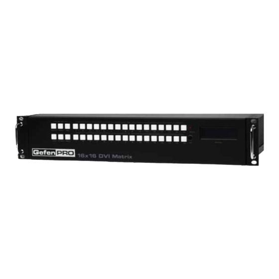 Gefen Pro GEF-DVI-16416-PB User Manual