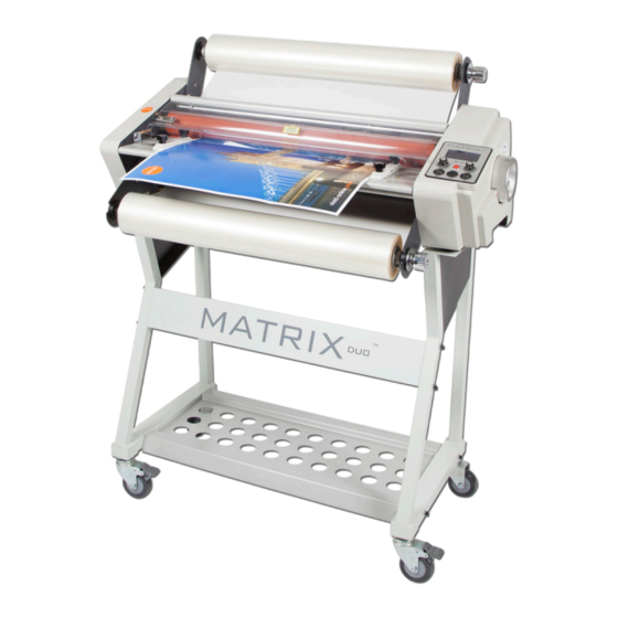 Matrix MD-650 Product Instruction Manual