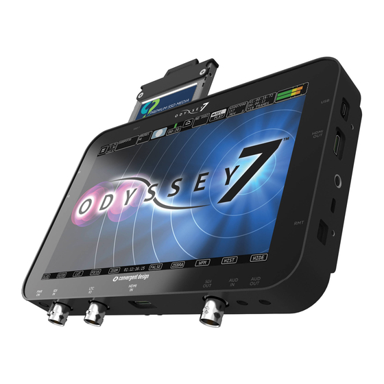 Convergent Design Odyssey 7 User Manual