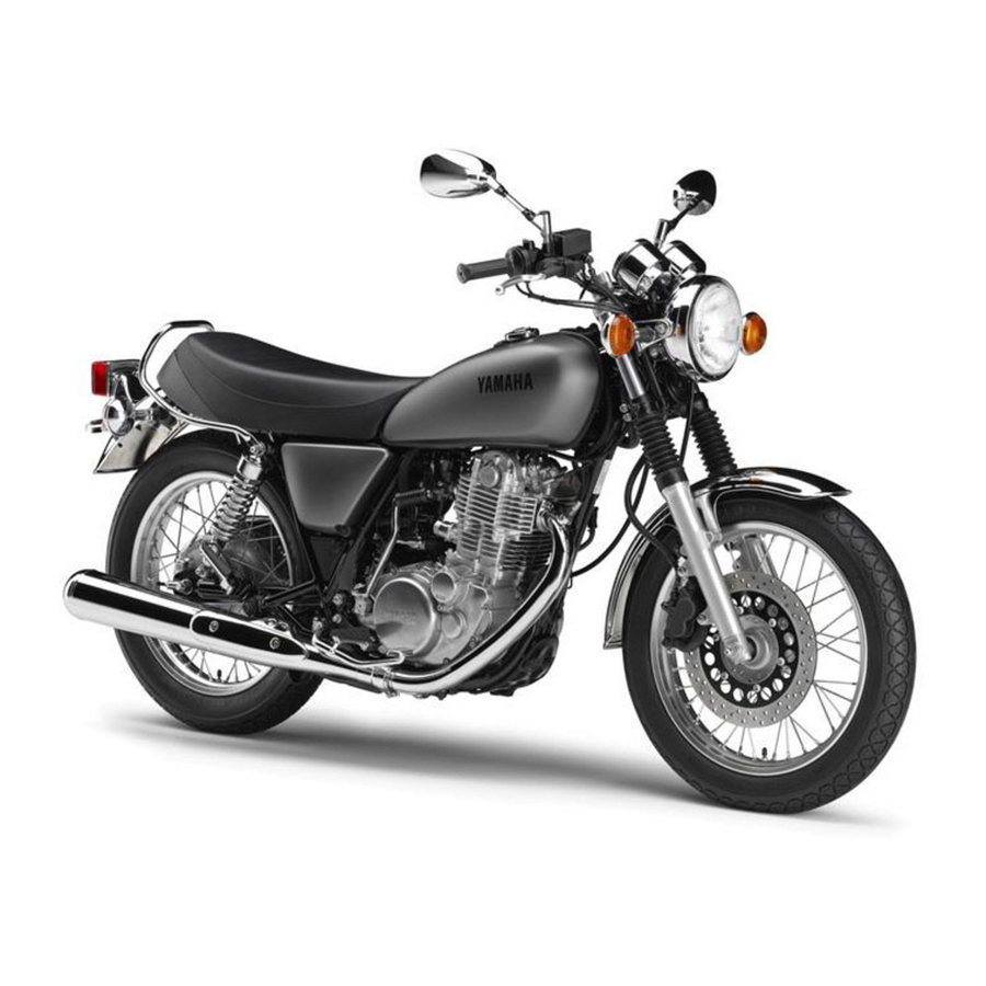 Yamaha SR400 2014 Motorcycle Manuals