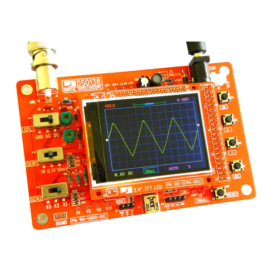 DIY DSO 138 User Manual