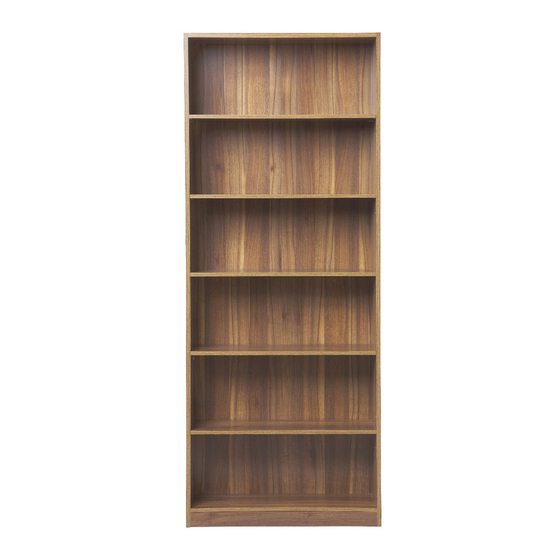 Officeworks JB6SHELFBK Assembly Instructions Manual