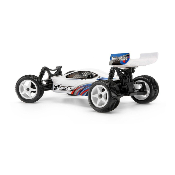 User Manuals: HPI Racing Cyber 10B Electric Buggy