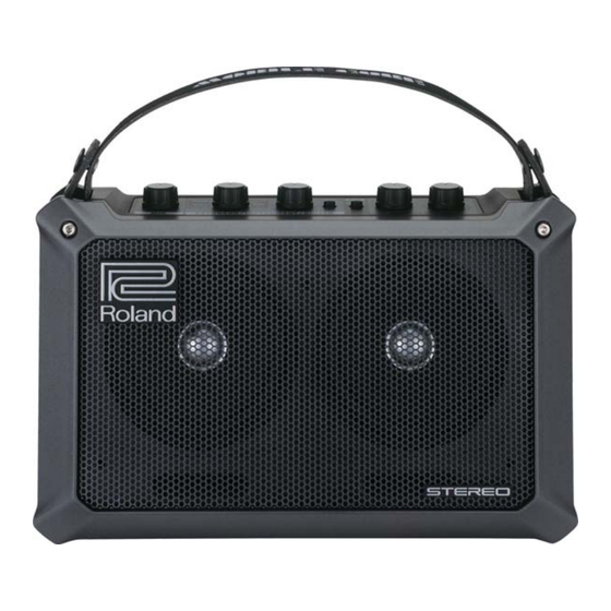 Roland MOBILE CUBE Training Manual