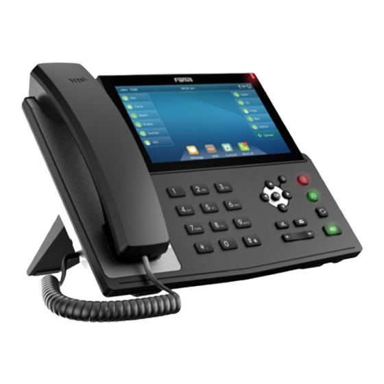 Fanvil X7A Quick Installation Manual