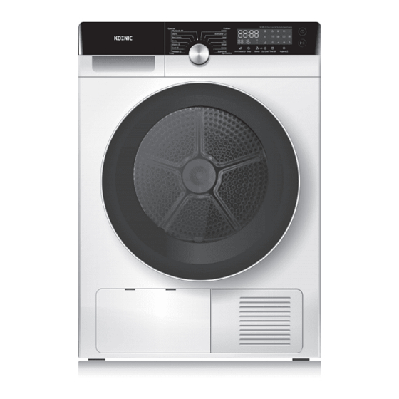 Koenic KTD 9322 A3 User Manual