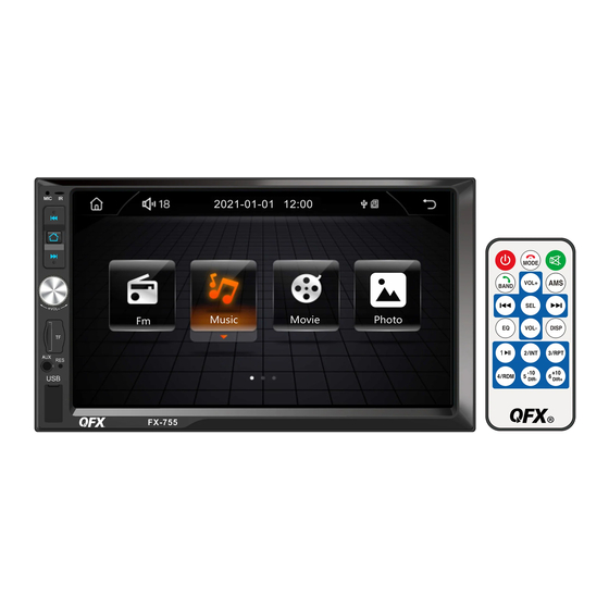 QFX FX-755 Instruction Manual
