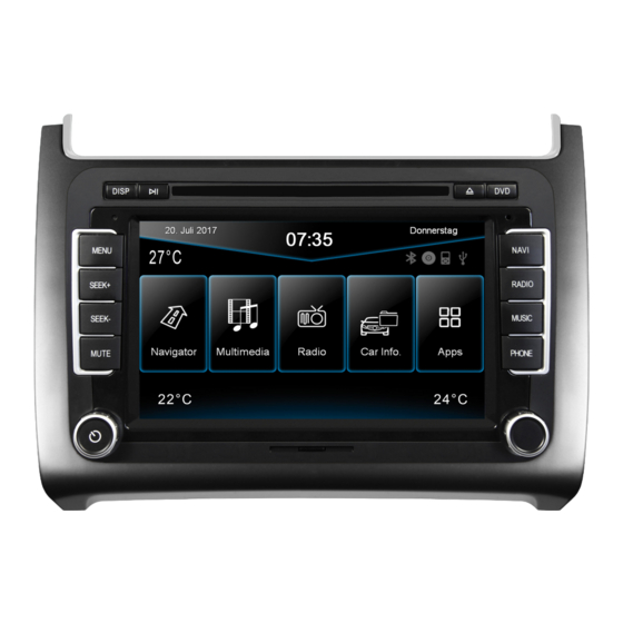 ESX Vision Naviceiver VN735 VO-P6C Installation Manual
