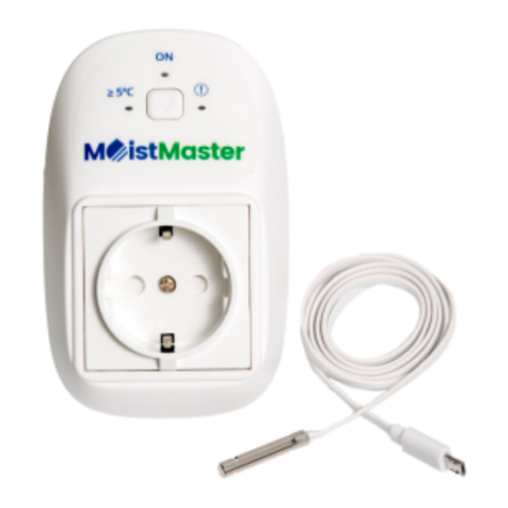MoistMaster E35 BT Quick Start Manuals
