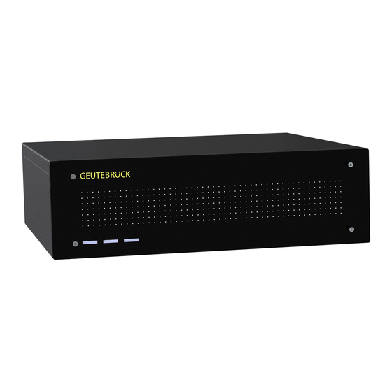Geutebruck G-ST 3000+ G2 Instructions For Use
