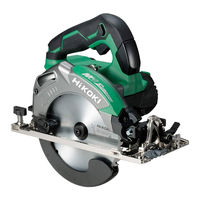 Hitachi Koki C 3606DA Handling Instructions Manual