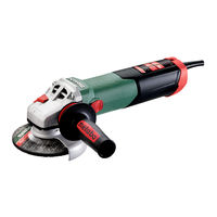 Metabo WE 19-180 Quick RT Original Instructions Manual