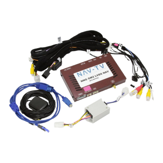 Nav TV NNG-GM2 2016 Manual