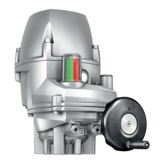AUMA PROFOX PF-Q20 Operation Instructions Manual