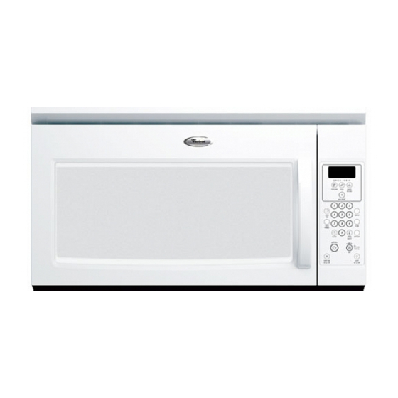 WHIRLPOOL 8206573 Manuals