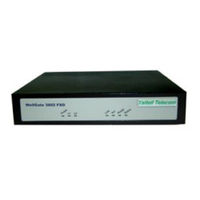 Welltech FXO GATEWAY H.323 3802 - VERSION 116C Manual