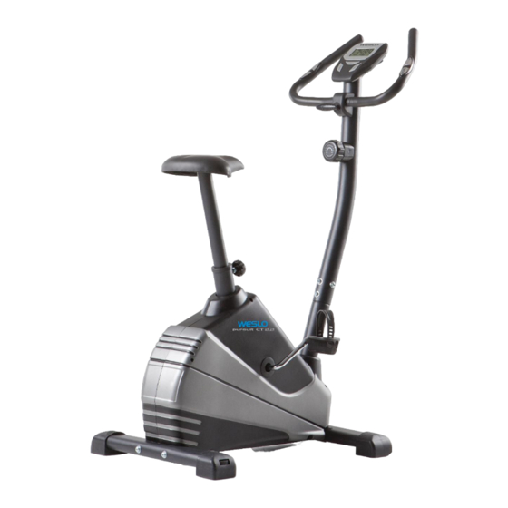 Weslo Pursuit2.2 Bike Manual Del Usuario