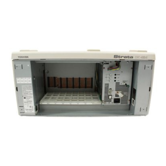 Toshiba Strata DK424 Competitive Notes