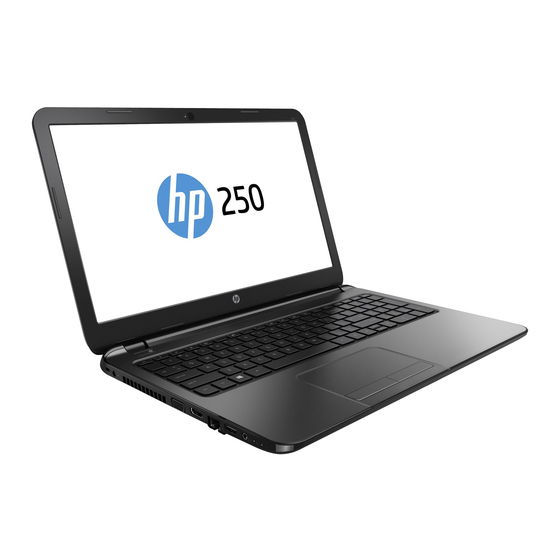 HP 250 G3 Manuals