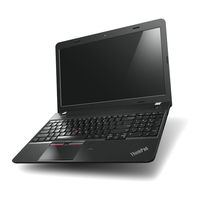 Lenovo ThinkPad E550 User Manual