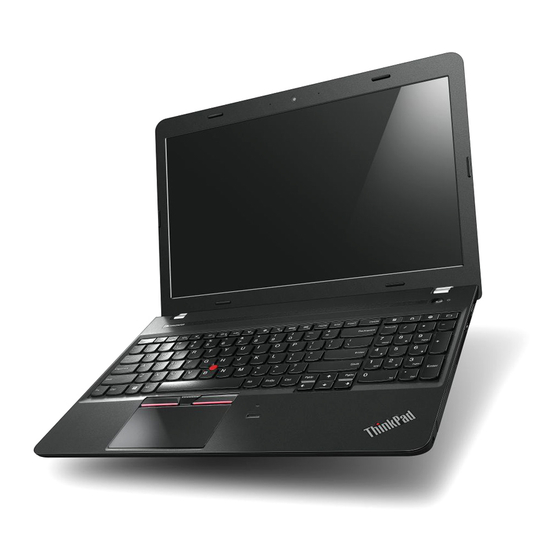 Lenovo ThinkPad E550 Manuals