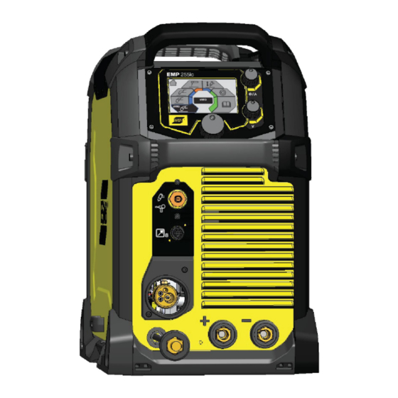 ESAB EMP 255ic Instruction Manual