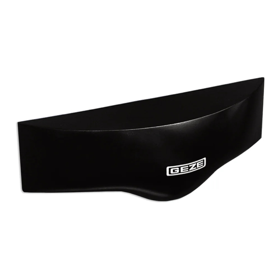 GEZE GC 302 R Installation Instructions Manual