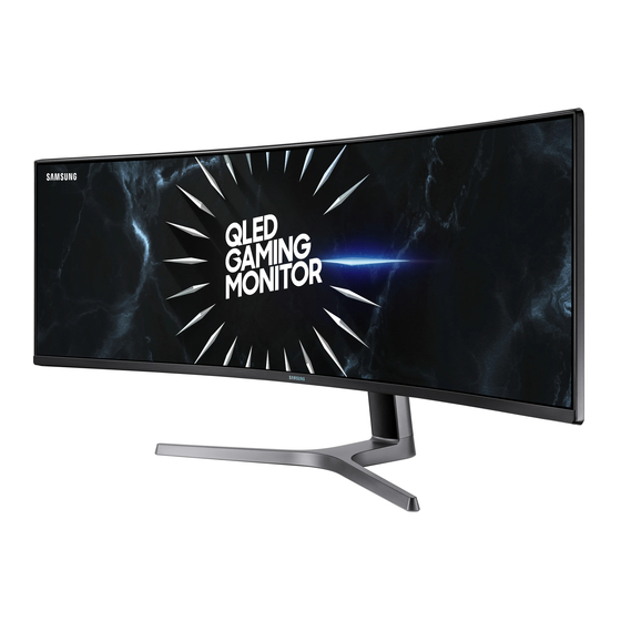 Samsung C49RG90SSR User Manual