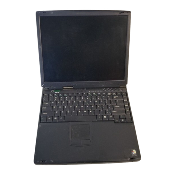 Gateway Solo 2150 User Manual