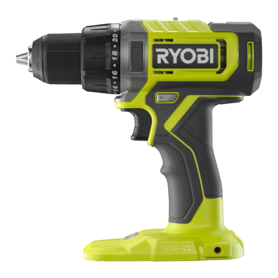 Ryobi RDD18 Manual