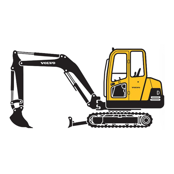 Volvo EC35 Operator's Manual
